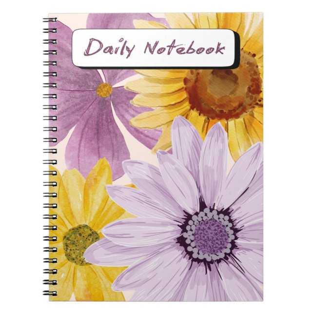 Blooming Floral Notebook (Front)