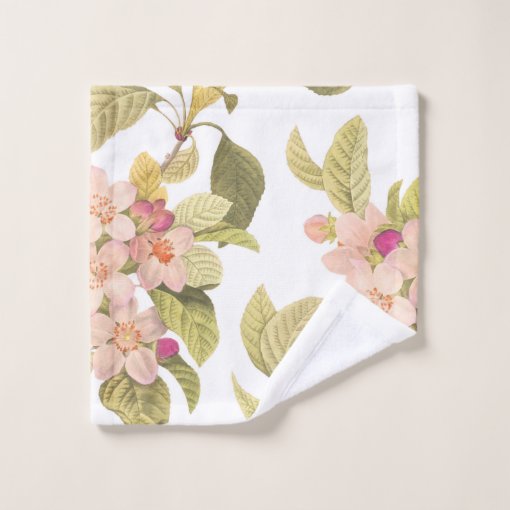 Blooming Florals Bath Towel Set | Zazzle