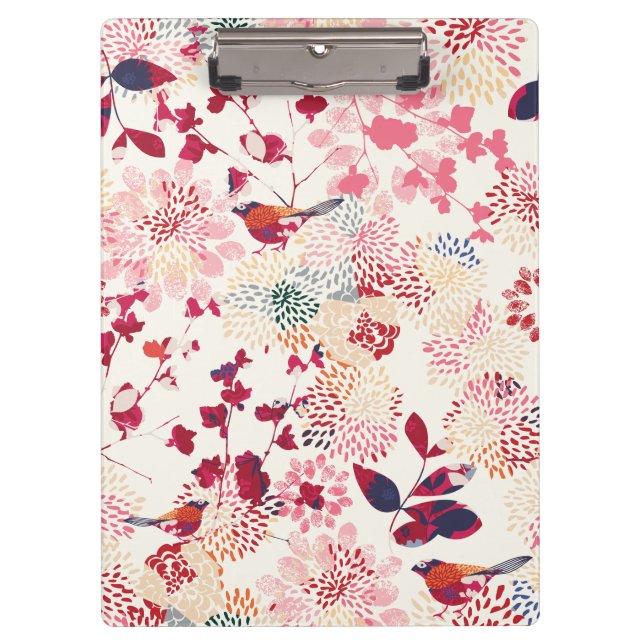 Blooming Florals Clipboard (Front)
