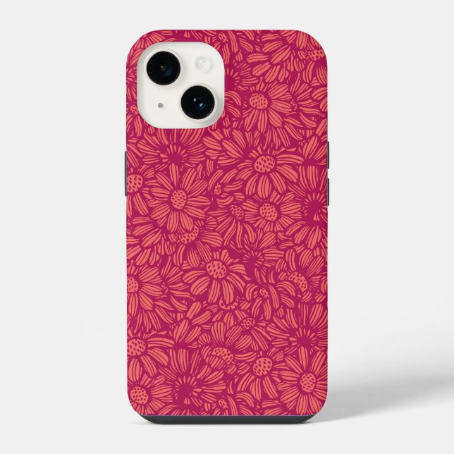 Blooming Flowers Iphone Case (Back)