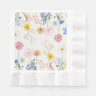 Blooming Flowers Napkins
