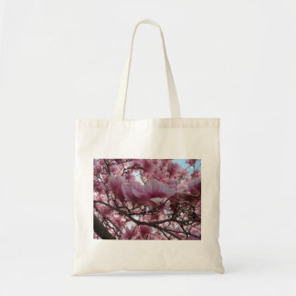 Blooming Fuchsia Magnolia Tote Bag