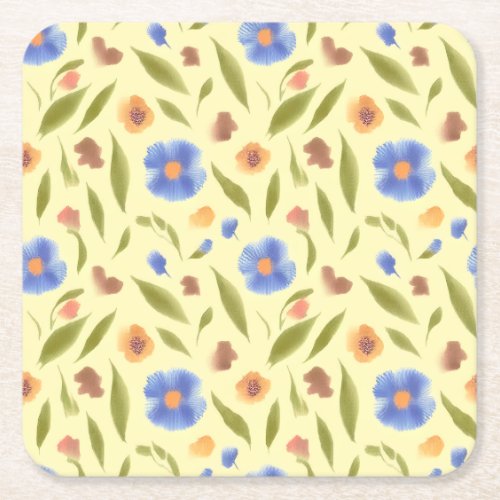 Blooming Garden Paper Coaster