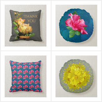 Blooming Garden Pillows