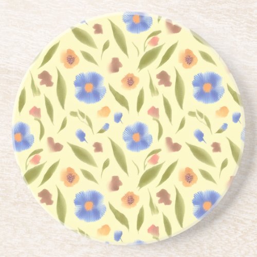 Blooming Garden Sandstone Coaster