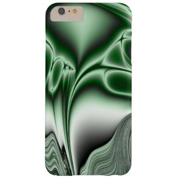 Blooming Green Fractal Barely There iPhone 6 Plus Case