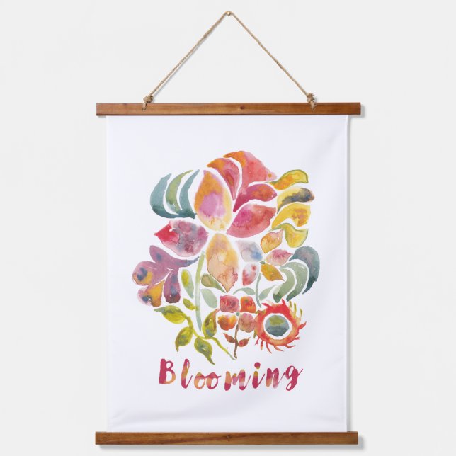 Blooming Hanging Tapestry (Front)