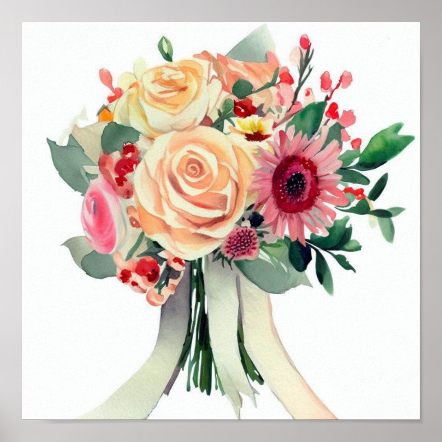  Blooming Harmony, Attendants Bouquet (B) Poster (Front)