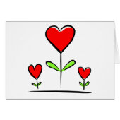 Blooming Hearts Flowers Love Heart (Front Horizontal)