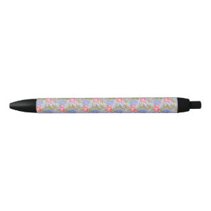 Blooming Hydrangea Cottagecore Pink Watering Cans  Pen