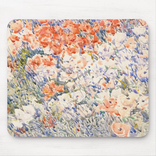 Blooming Impressionist Garden Mousepad (Front)