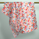 Blooming Joy Bright Bold Ditsy Floral Garden Scarf<br><div class="desc">Beautiful hand-drawn floral pattern featuring bright bold red,  pink,  and blue flowers turned into a stunning scarf. Perfect for wedding displays and decor,  favors and gifts,  and a chic accessory to send you off on your honeymoon!</div>