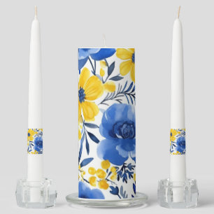 "Blooming Light Set" Unity Candle Set