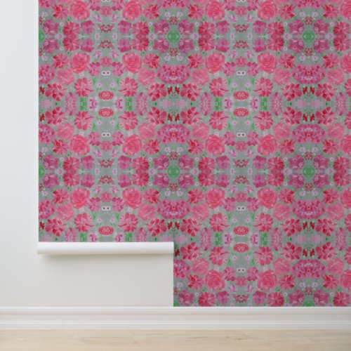 Blooming Love Floral Peel  Stick  Wallpaper