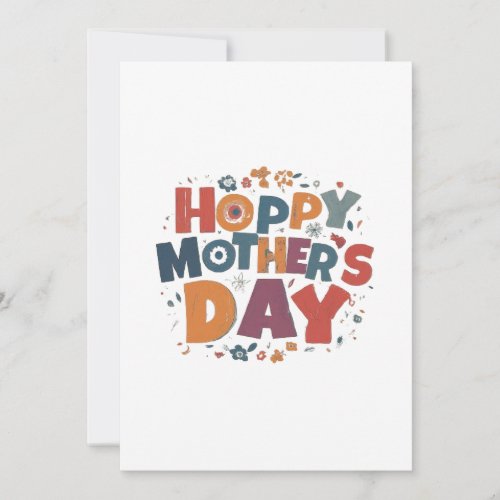 Blooming Love Happy Mothers Day Holiday Card