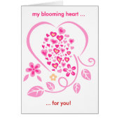 blooming love heart3, my blooming heart ..., ..... (Front)