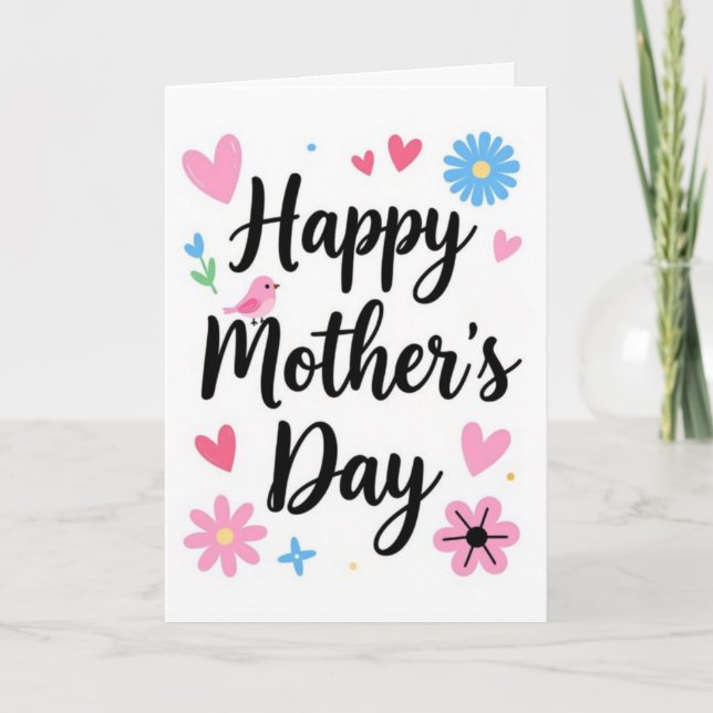 Blooming Love Mother's Day Card (Front)