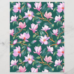 Blooming magnolia