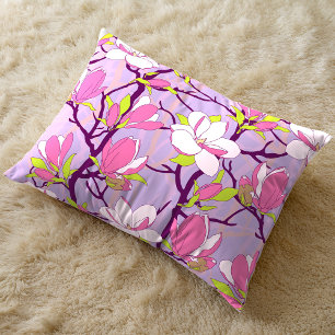 Blooming Magnolia Accent Pillow