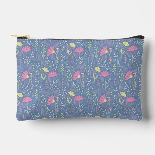 Blooming Meadow Breeze Accessory Pouch (Front)