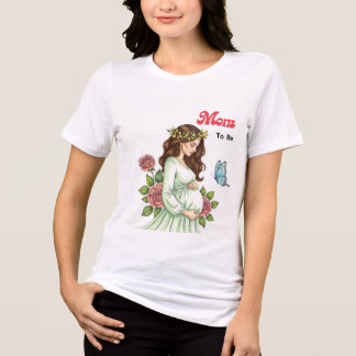 Blooming Motherhood Tri-Blend Shirt