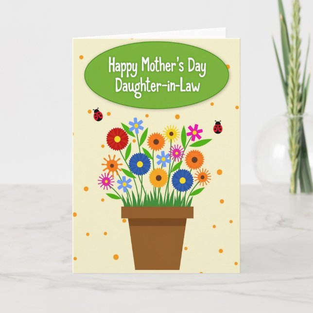 Blooming Mothers Day Art Card (Front)