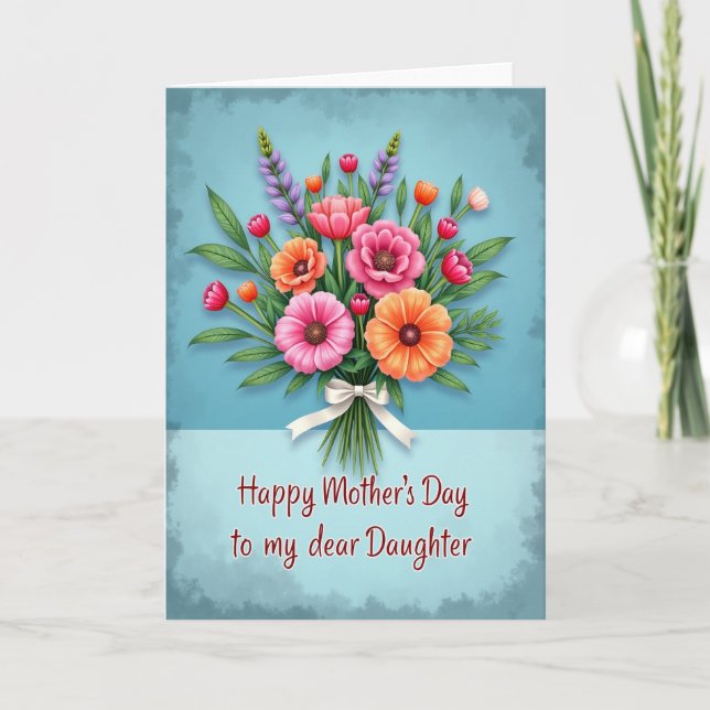 Blooming Mothers Day Love Card (Front)