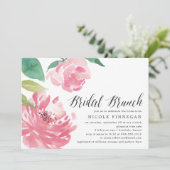 Blooming Peony | Bridal Brunch Invitation (Standing Front)