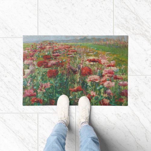 Blooming Poppies  Olga Wisinger_Florian Doormat