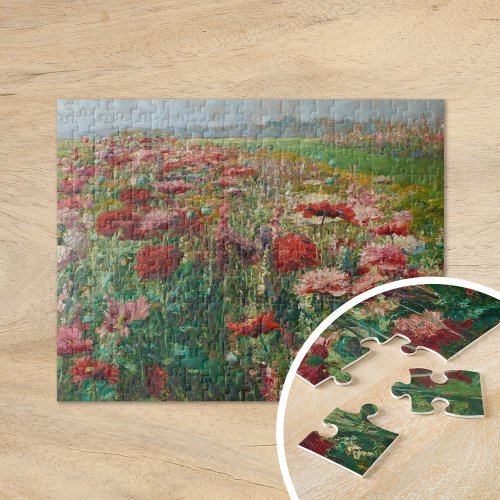 Blooming Poppies  Olga Wisinger_Florian Jigsaw Puzzle