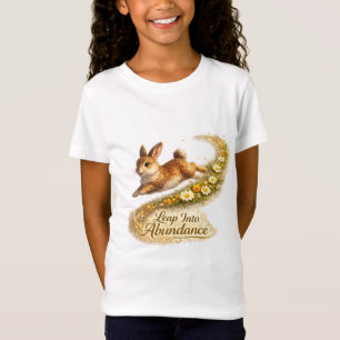 Blooming Rabbit   Abundance Art T-Shirt