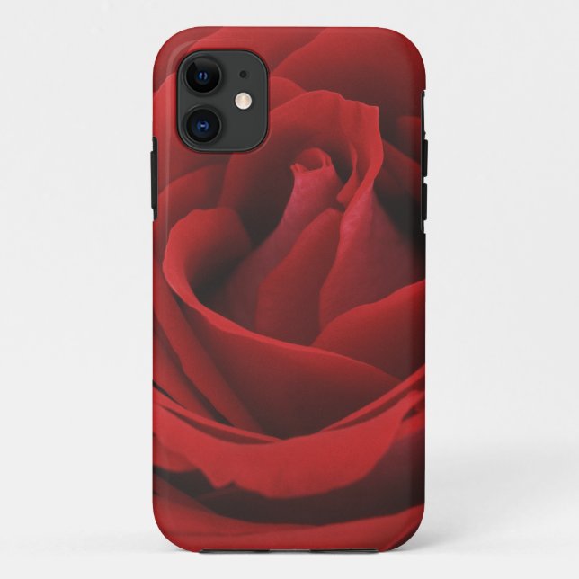 Blooming Red Rose Case-Mate iPhone Case (Back)