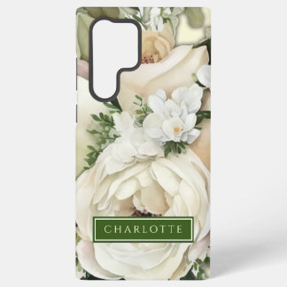 Blooming Roses Floral Garden  Samsung Galaxy S22 Ultra Case