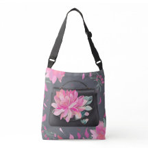 Blooming Roses Purse AI art