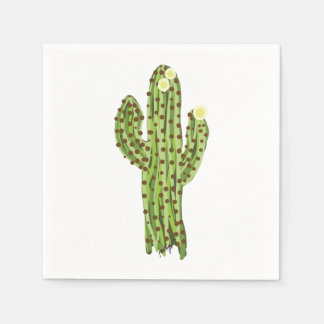 Blooming Saguaro Cactus Napkins
