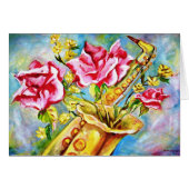 BLOOMING SAX (Front Horizontal)