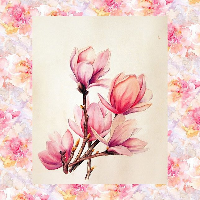 Blooming Scrapbook Mat Paper (Creator Uploaded)