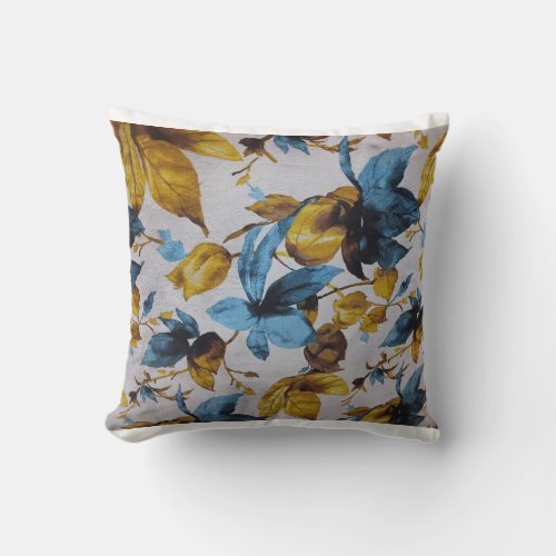  Blooming Serenity Floral Pillow