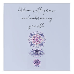 Blooming Serenity Mandala Acrylic Wall Art