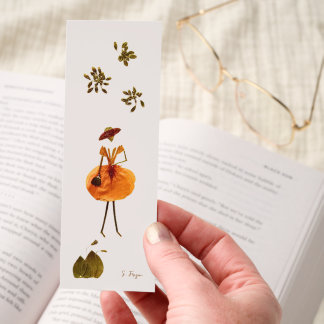 Blooming Silhouette | Handmade Botanical Art Bookmarks