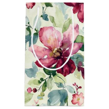 Blooming Small Gift Bag by Zazzlemm_Cards at Zazzle