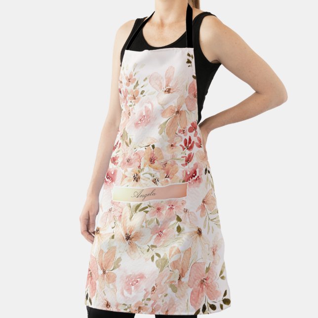 Blooming Spring Flowers Apron (Insitu)