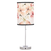 Blooming Spring Flowers Table Lamp (Back)
