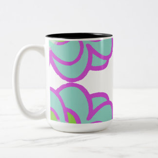 Blooming Succulents Coffee Mug