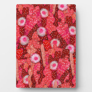 Blooming Succulents Field Plaque