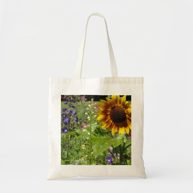 Blooming Sunflower Tote Bag (Front)