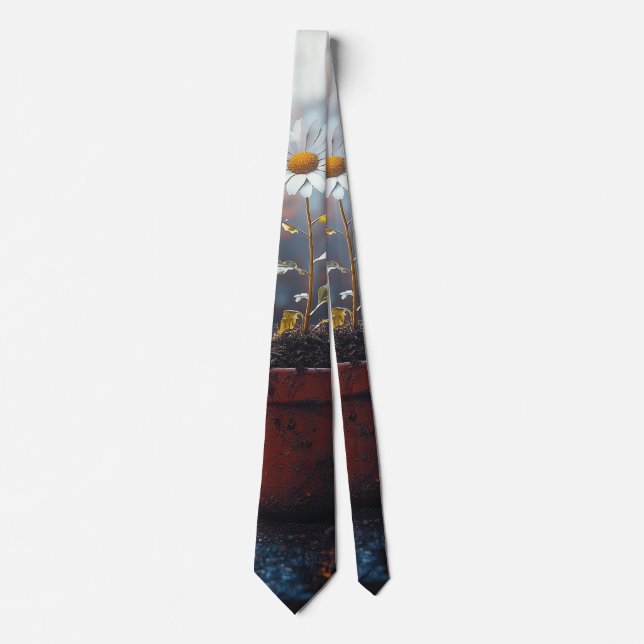 Blooming Through the Fire Neck Tie (Front)