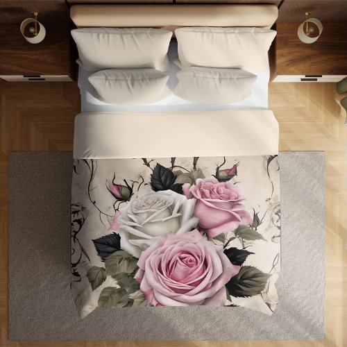 Blooming Tranquility duvet cover