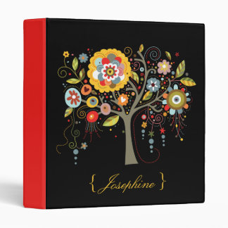 Blooming Tree 3 Ring Binder