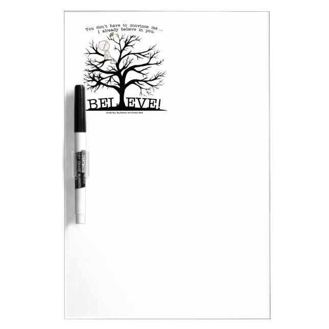 Blooming Tree Dry Erase Board (Front)